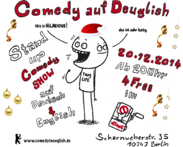Comedy auf Deuglish _ German/English Mixed Comedy Show_ Xmas...