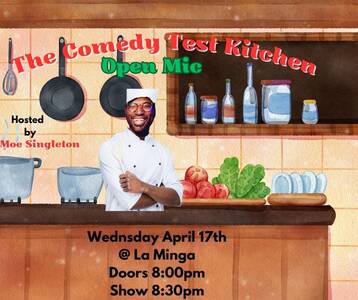 The Comedy Test Kitchen (English open mic)