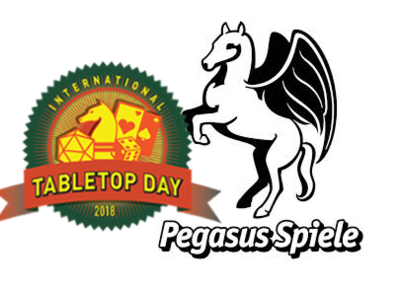 International Tabletop Day 2018 und Pegasus Spiele-Clubtage